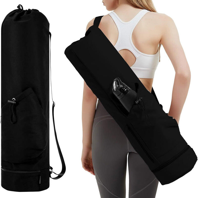 Black Professional Yoga Mat Carrying Bag