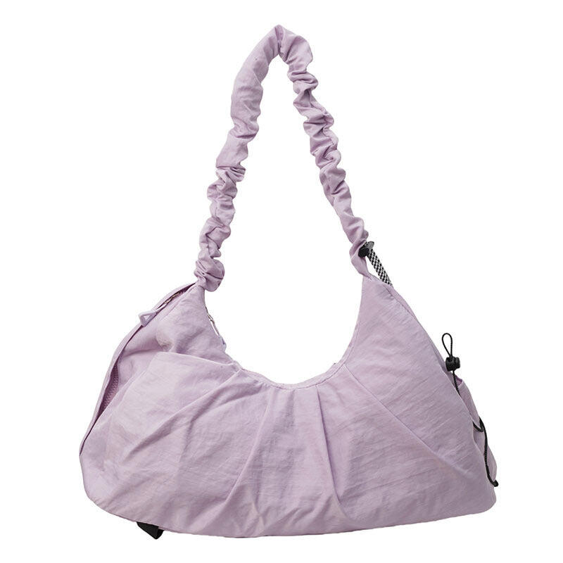 Purple Large Stylish Yoga Mat Storage Shoulder Bag