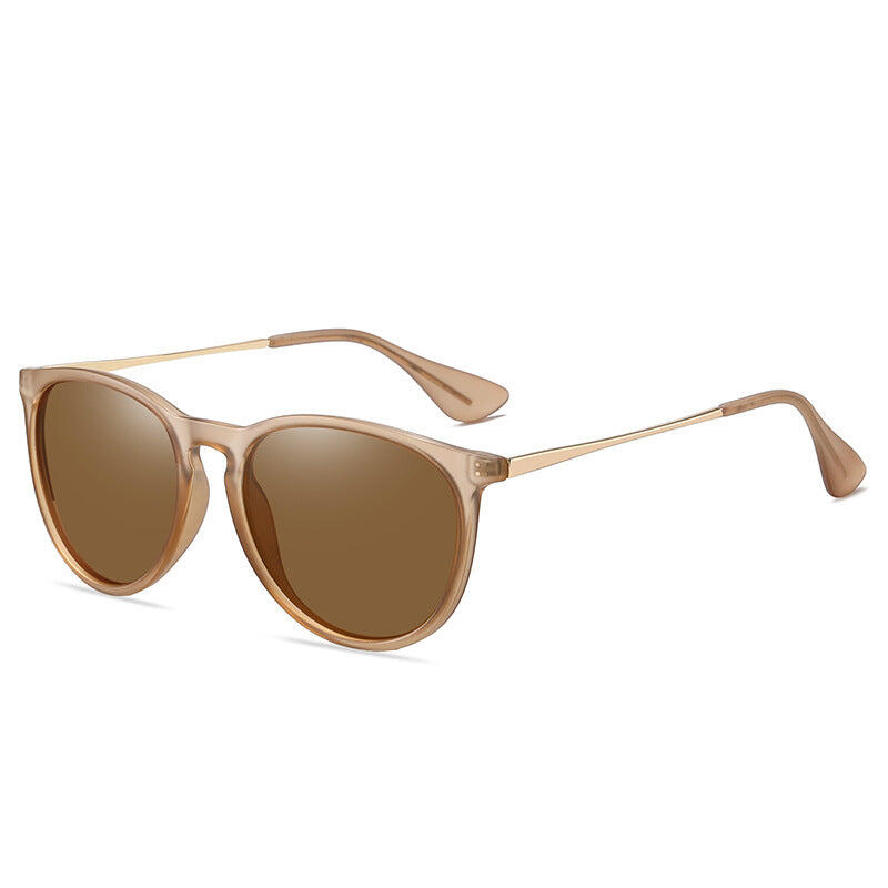 Brown Stylish Polarized Sunglasses for Men and Women
