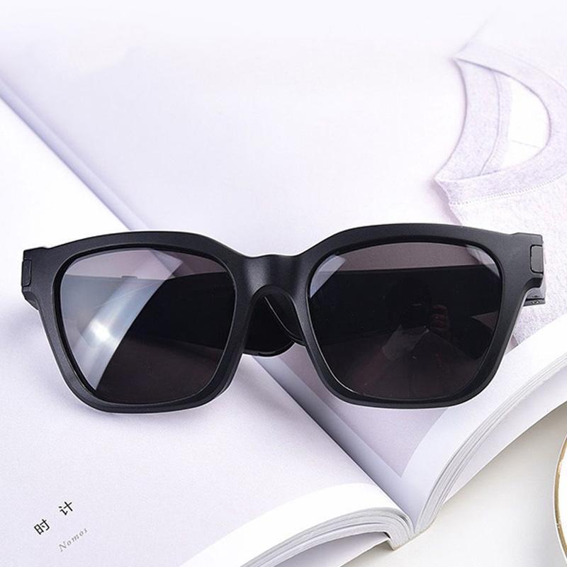 Waterproof Bluetooth Glasses Earphone - Black Sunglasses