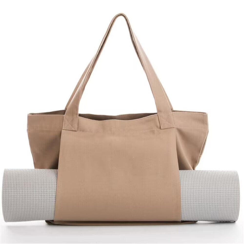 Yoga Mat Tote Bag for Outdoor Workouts & Travel(Apricot)