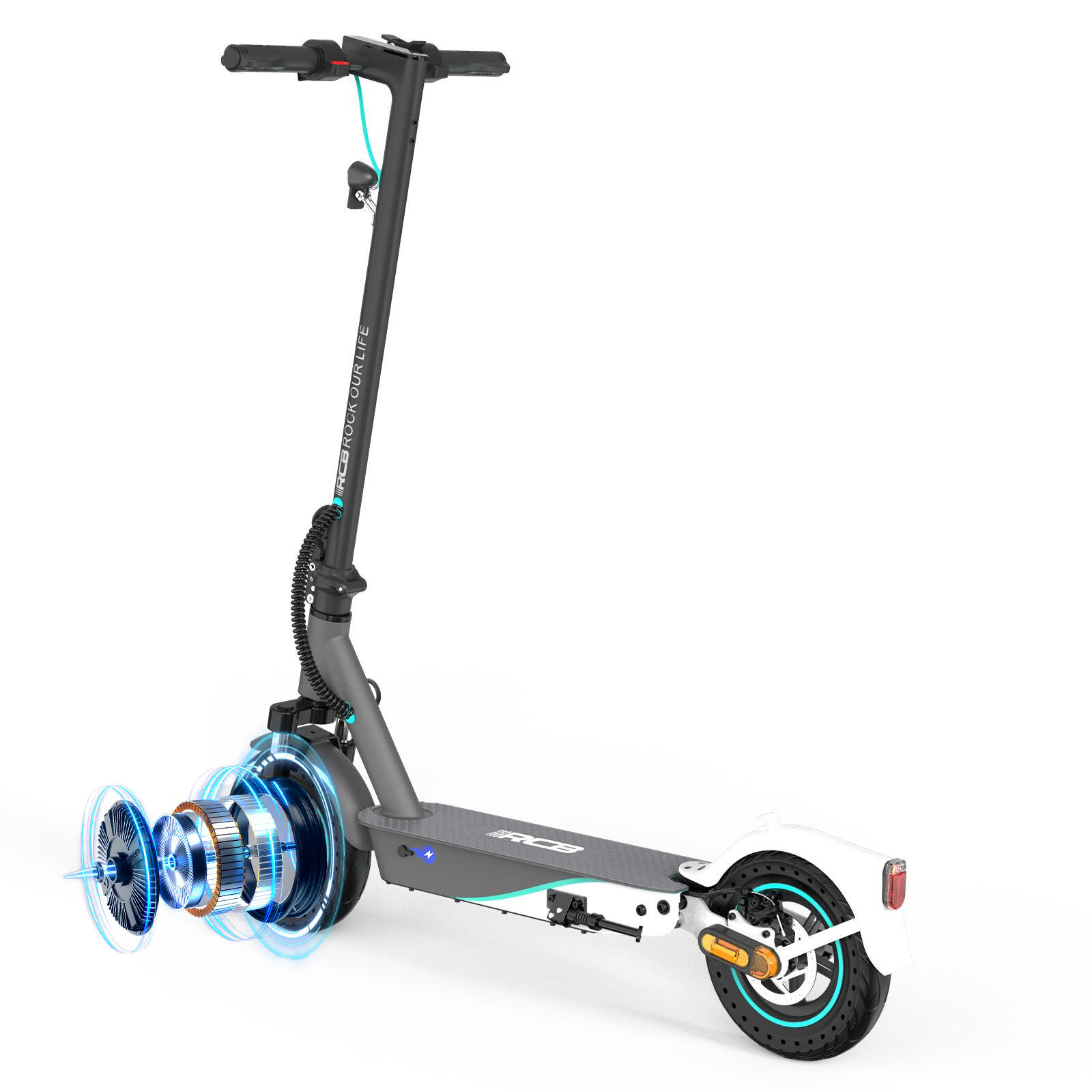 Monopattino Elettrico RCB-EV10KPRO per Adulti 10,4Ah 5/7