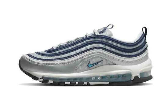 Nike Air Max 97 Metallic Silver Blue
