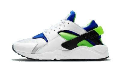 Schoenen - air huarache (2021) - wit/schreeuwgroen