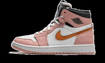 Chaussures - basketball - femme - zoom air hi-top - pink/white