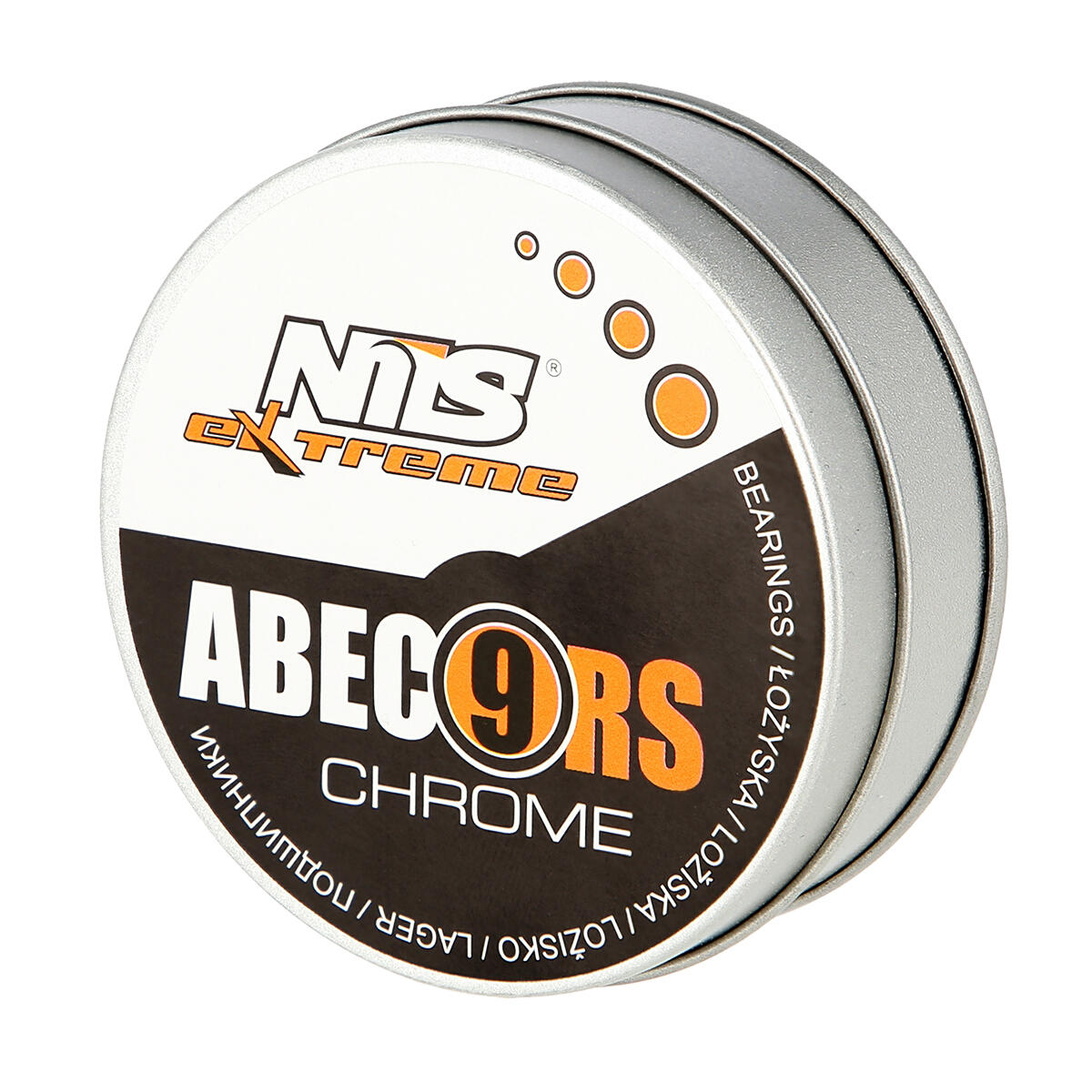 Łożyska (8 szt.) ABEC-9 RS Graphit Chrome Nils Extreme 7/7