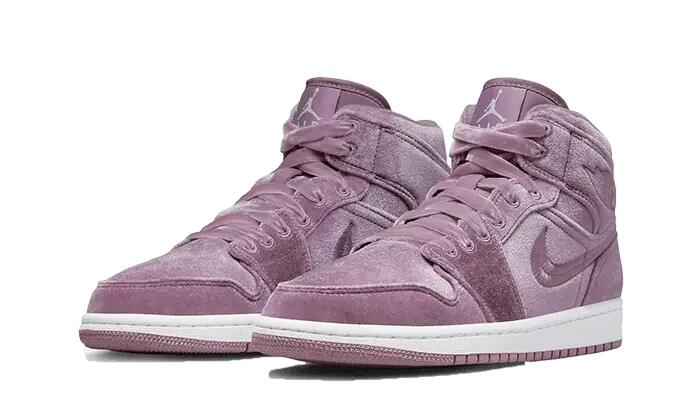 Air Jordan 1 Mid SE Purple Velvet 2/3