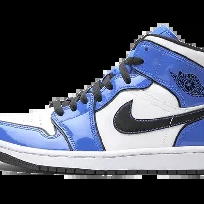 Jordan 1 Mid Signal Blue