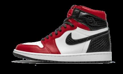 Nike Air Jordan 1 Retro High Satin Snake Chicago