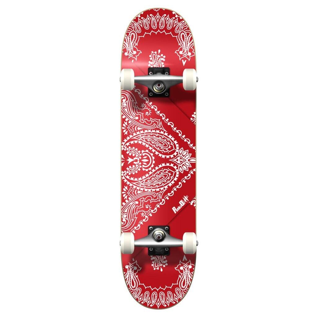 YOCAHER - Skateboard Street Completa - Bandana Red 1/4
