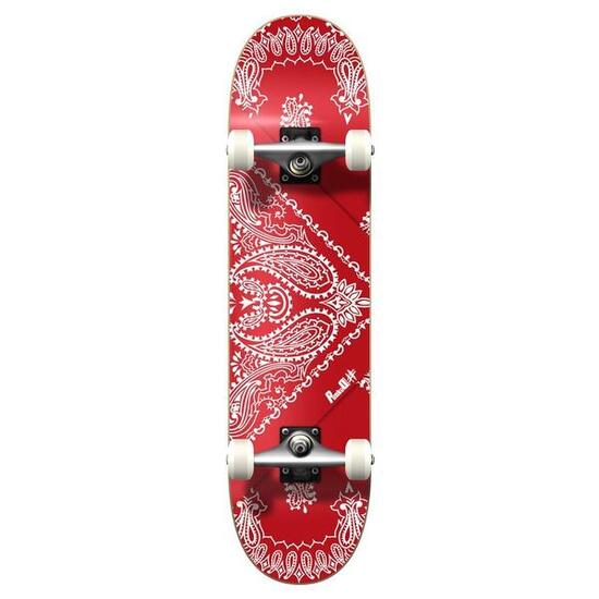 YOCAHER - Planche Skateboard Street Complete - Bandana Red