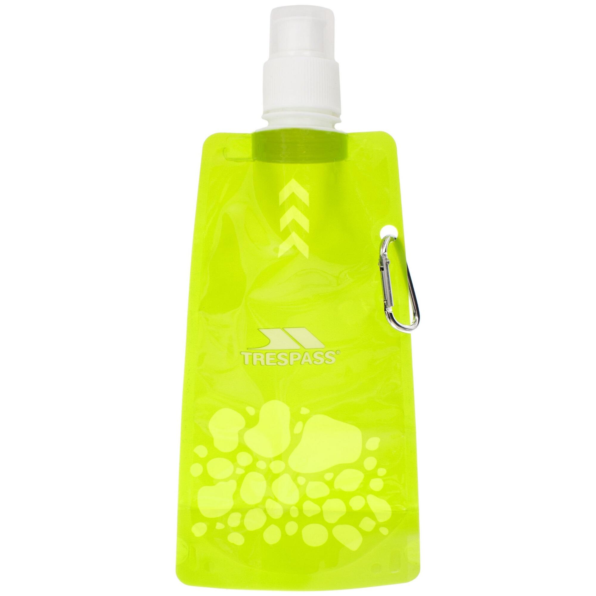 TRESPASS Hydromatic Collapsible Water Bottle (Green)