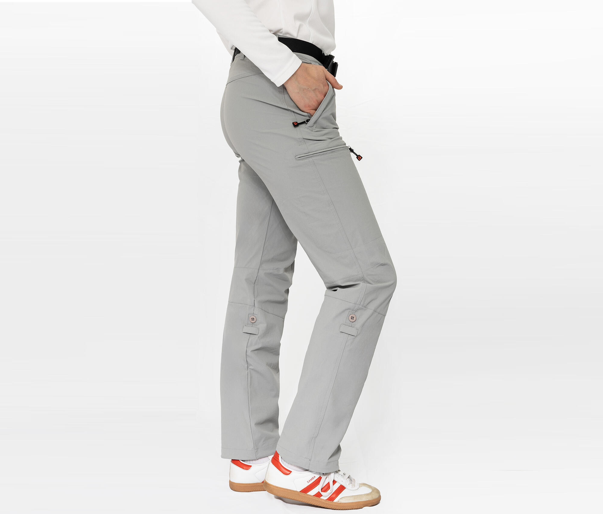 Damen Wanderhose vielseitig, pflegeleicht grau 3/7