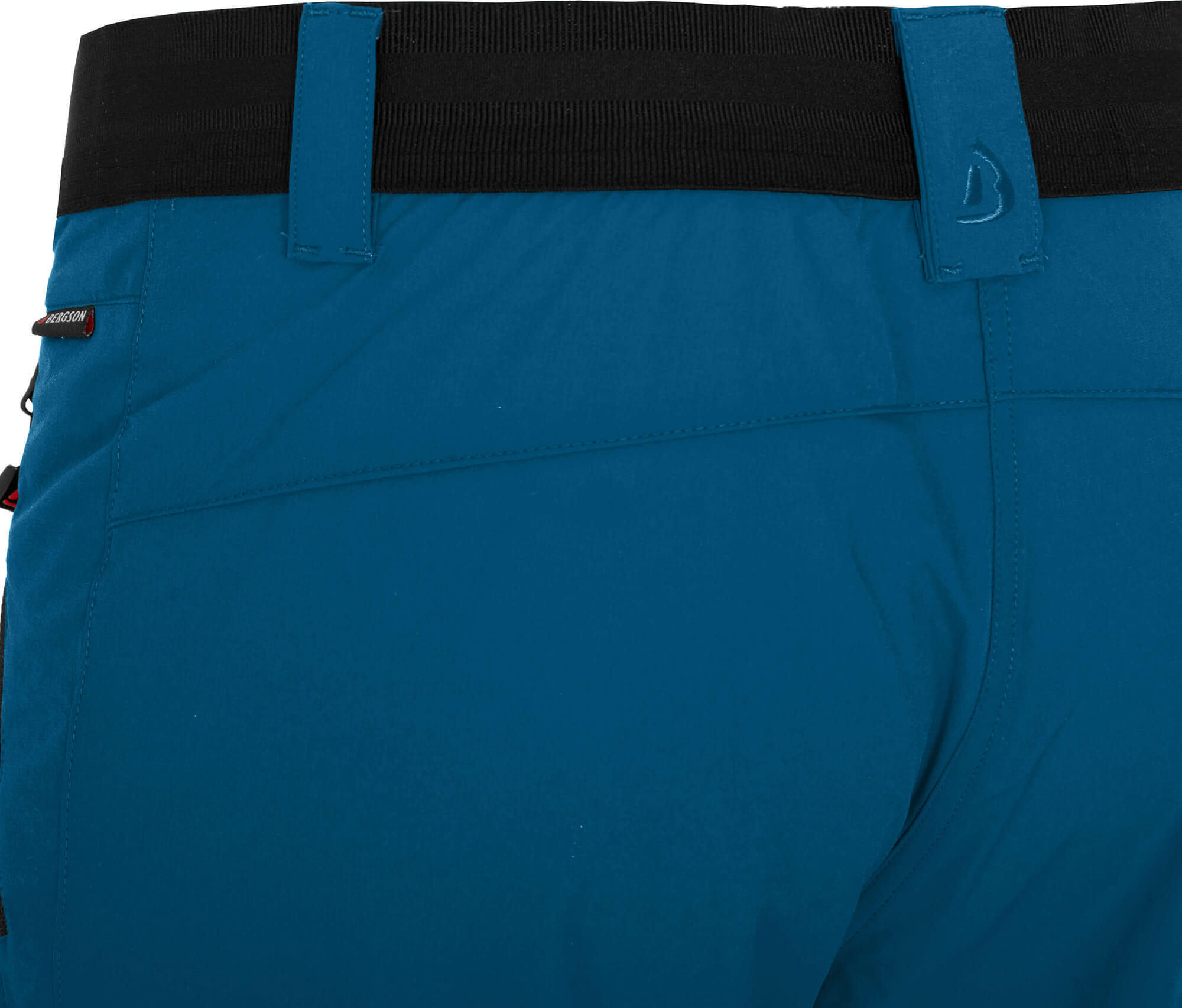Damen Wanderhose leicht, strapazierfähig Blau 3/5