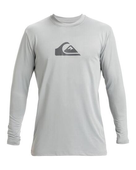 T-shirt de surf à manches longues UPF50 EVERYDAY SURF Gris Homme