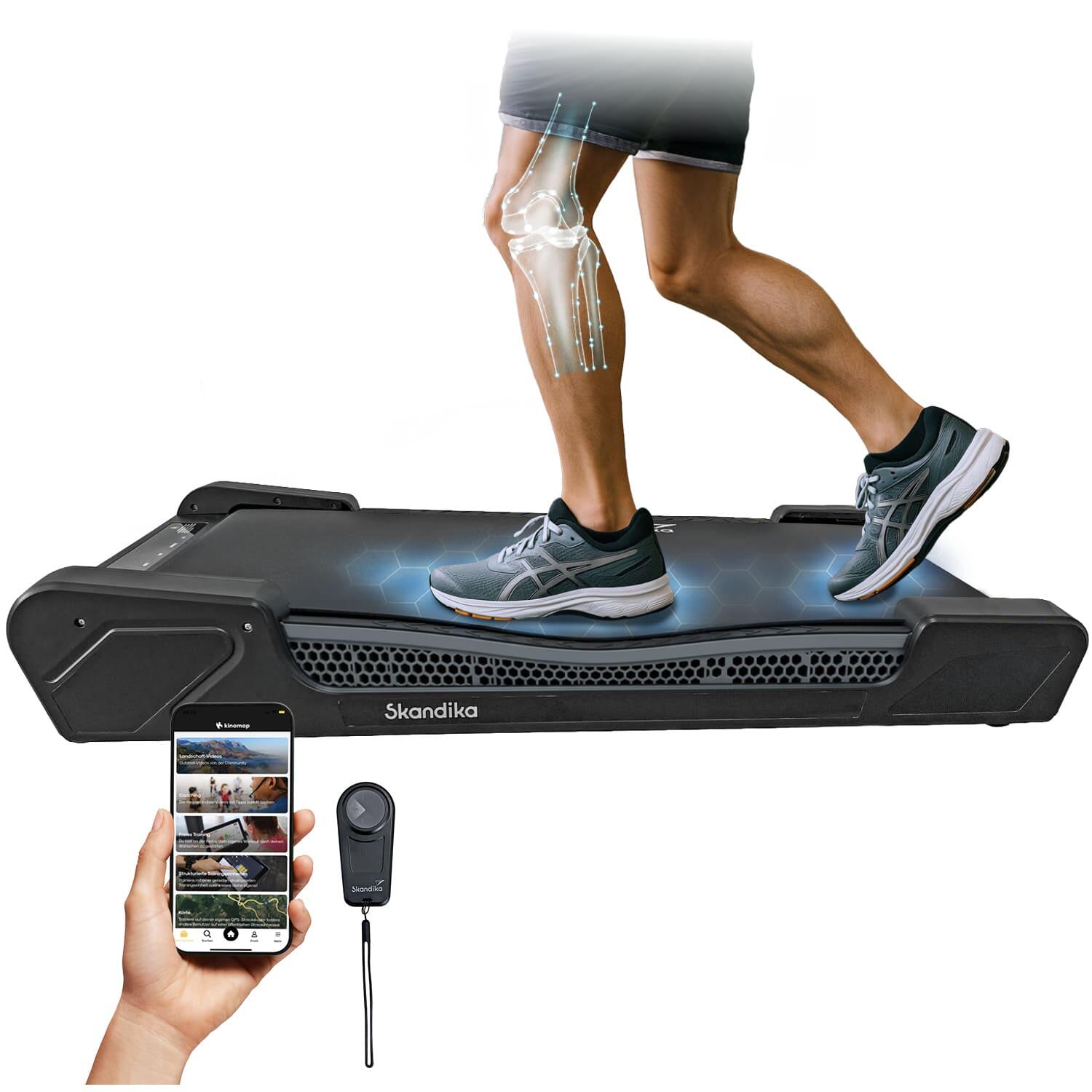 SKANDIKA Běžecký pás Trekant K6‑S 6 km/h s Bluetooth