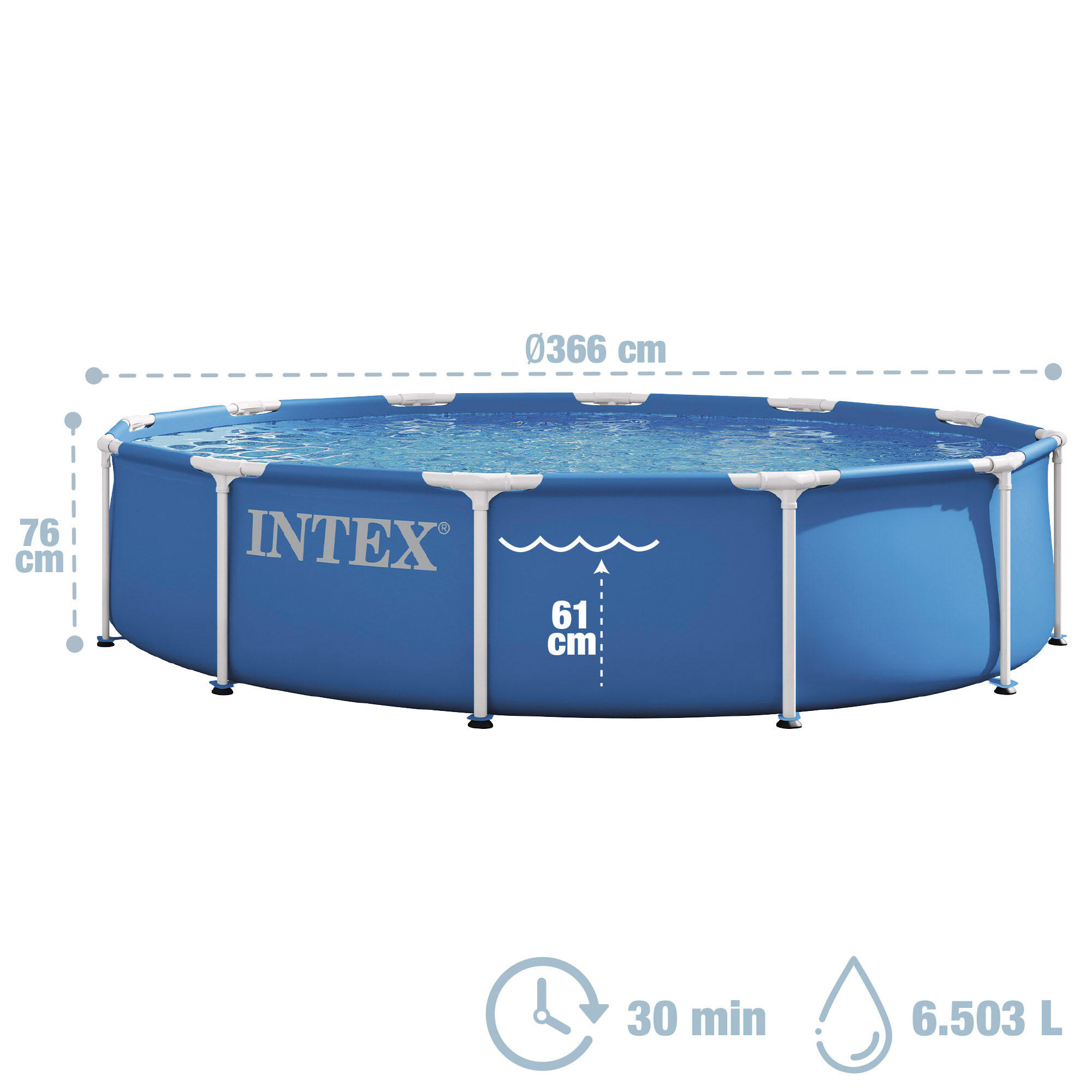 INTEX 28210ND - PISCINA FRAME CM 366X76  I,1 4/7