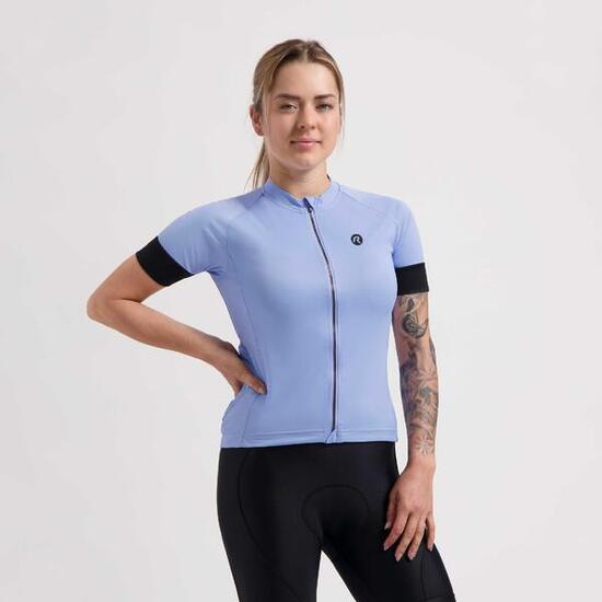 Fietsshirt Korte Mouwen Dames Modesta Paars