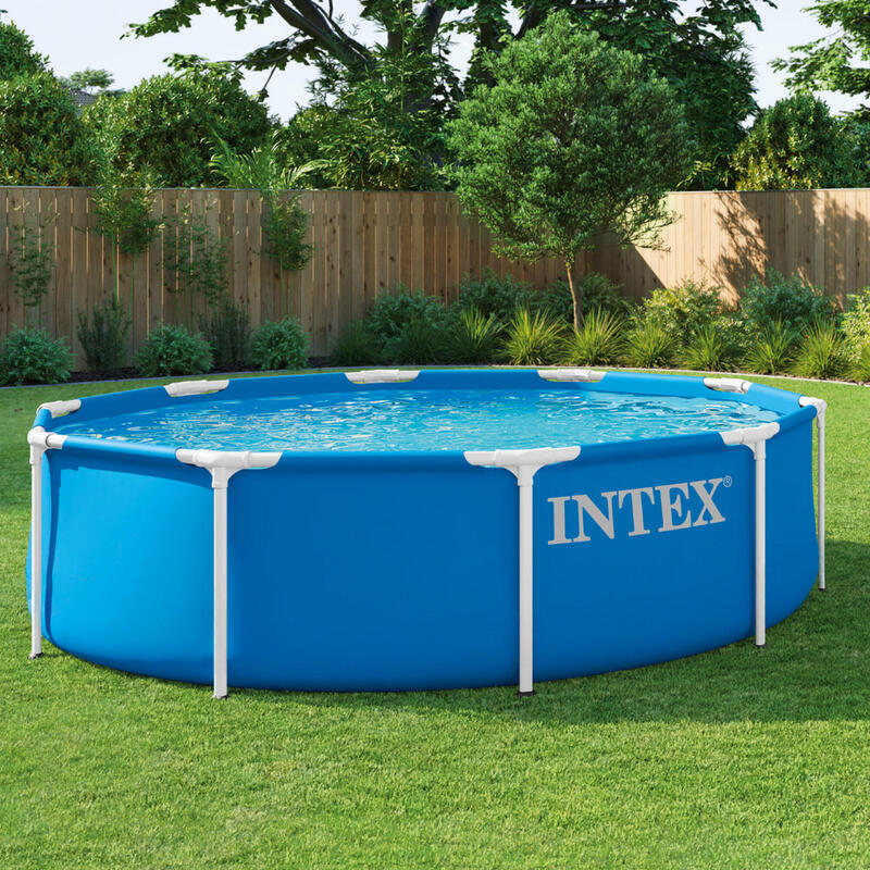 Basen ogrodowy stelażowy z pompą 305 cm Intex INTEX | Decathlon