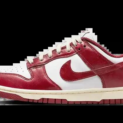 Nike Dunk Low PRM Vintage Team Red - Women's
