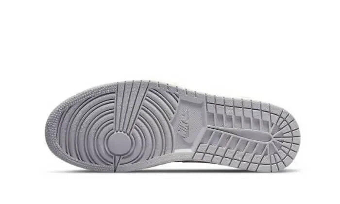 Jordan 1 Mid SE Craft Inside Out White Grey 3/4