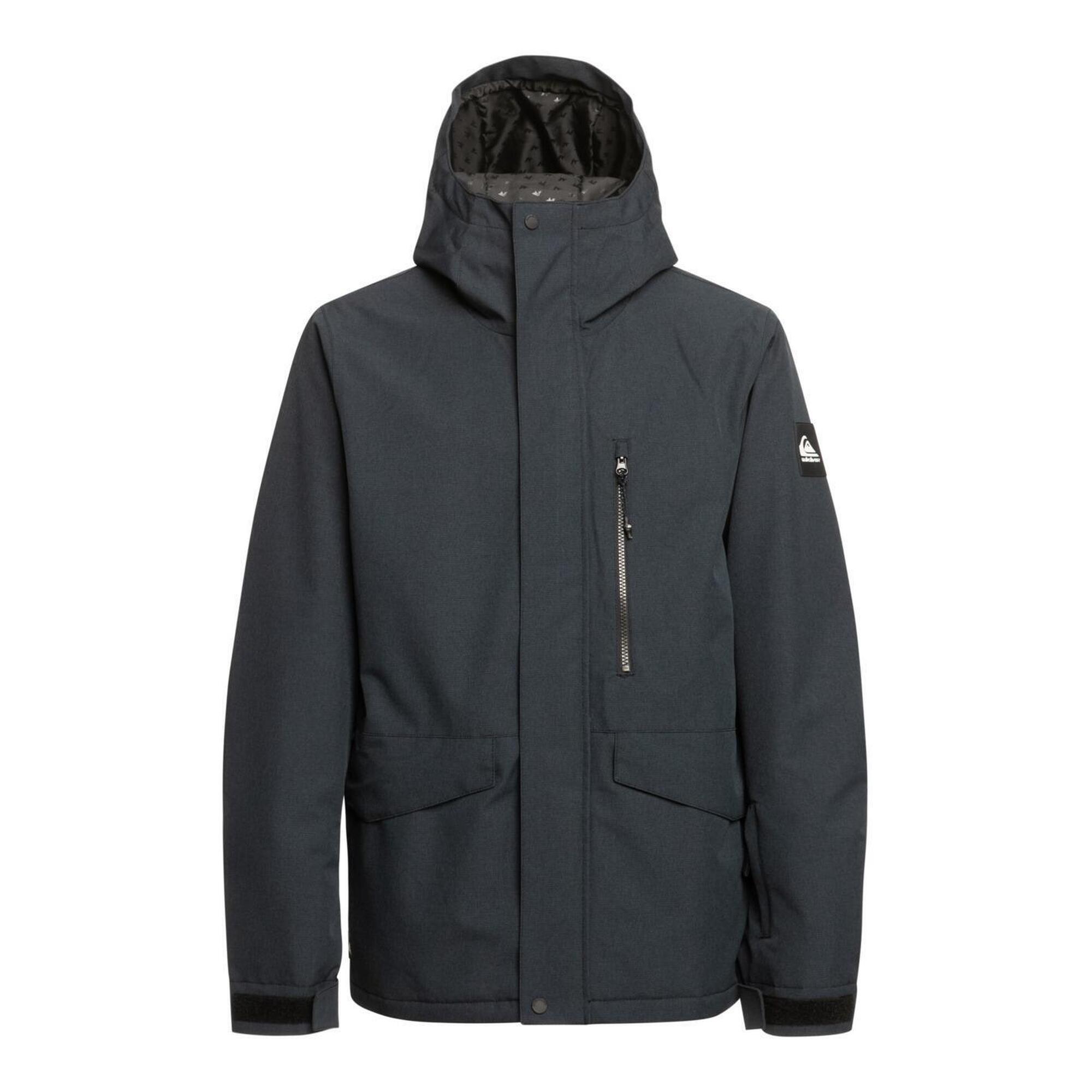 QUIKSILVER bunda QUIKSILVER Mission Solid TRUE BLACK
