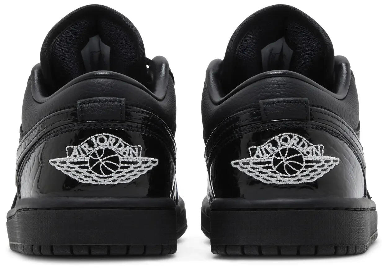 Jordan 1 Low SE Patent Elephant Black (Damen) 4/5