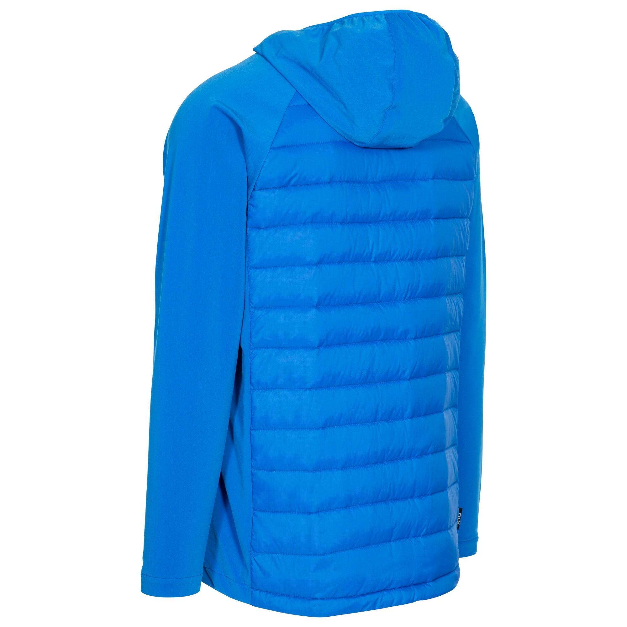 CADE Men's padded hybrid jacket (Blue)