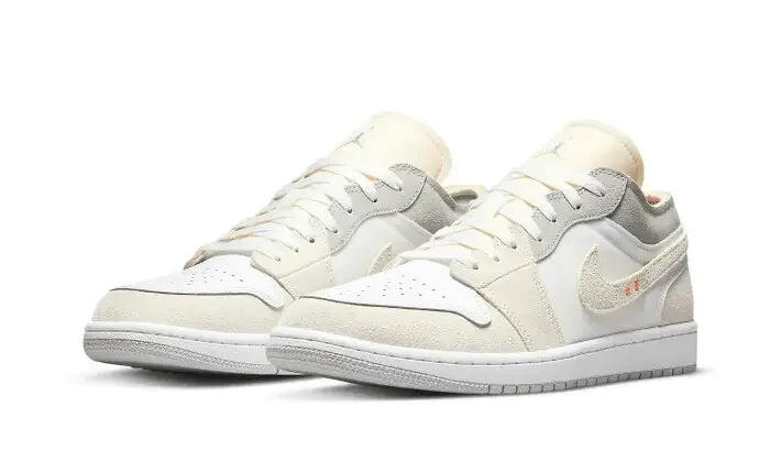 Air Jordan 1 Low Inside Out Cream White Light Grey 2/3