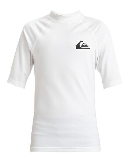 T-shirt de surf à manches courtes UPF50 EVERYDAY Blanc Garçon