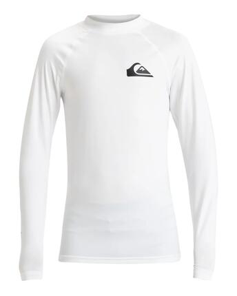 T-shirt de surf à manches longues UPF50 EVERYDAY Noir Garçon