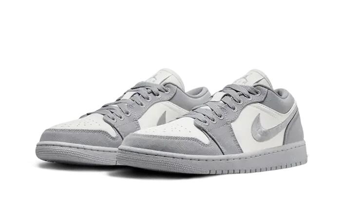 Chaussures - basket - unisexe - air jordan 1 se - light steel grey 2/3
