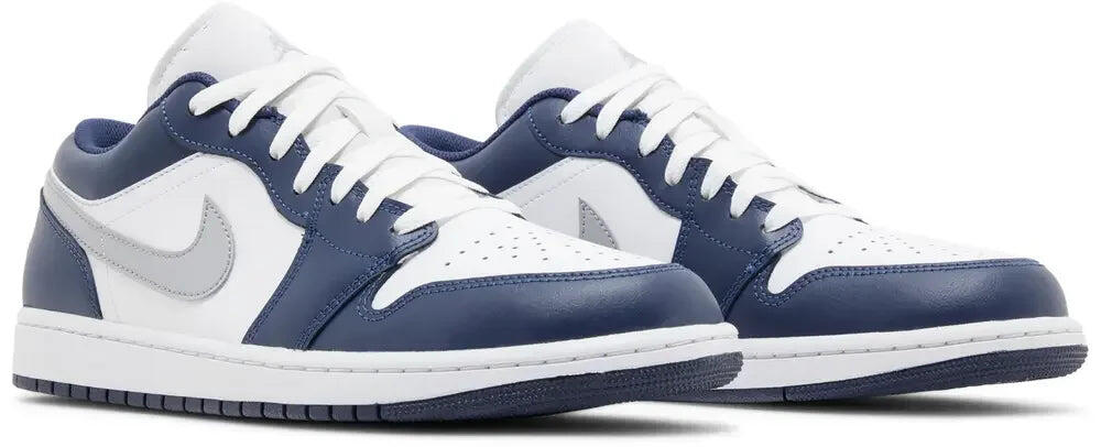 Jordan 1 Low Wolf Grey Midnight Navy 5/6