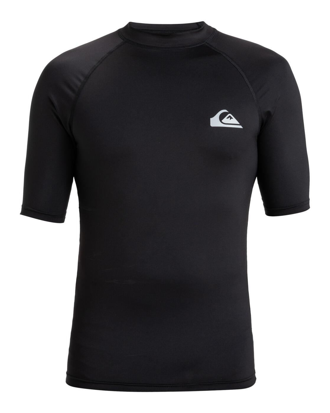 Quiksilver Kurzärmliges Surf-T-Shirt mit UPF 50 EVERYDAY Schwarz Herren
