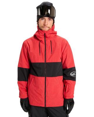 Technisch snowjack high in the hood schwarz heren