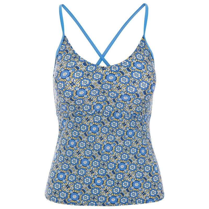 Haut de tankini MARTHA Femme (Bleu/jaune)