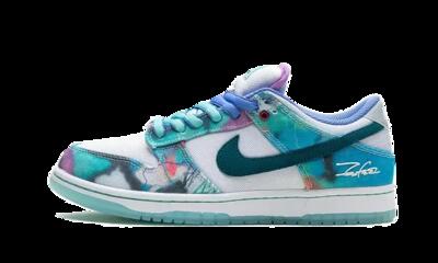 Schoenen - skate - unisex - sb dunk low futura laboratories - bleached aqua