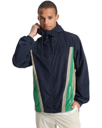 Windbreaker-Jacke mit Kapuze CLICKER Blau Herren