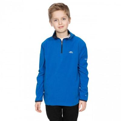 Jongens etto half zip fleece sweater (zwart)