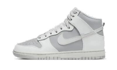 Schoenen - lifestyle - dunk high - hoge top - summit white/pure platinum