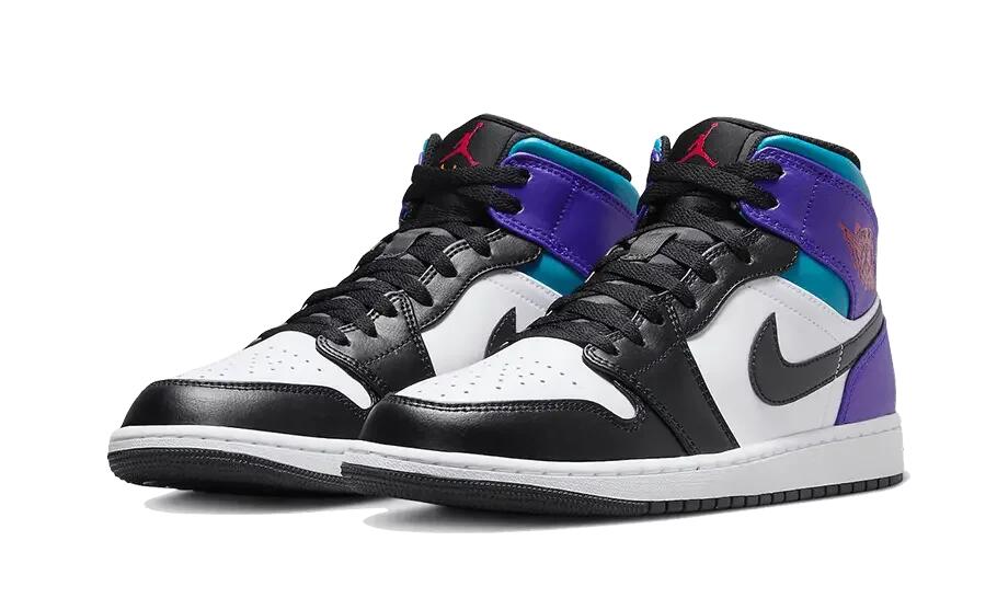 Air Jordan 1 Mid Aqua 2/3