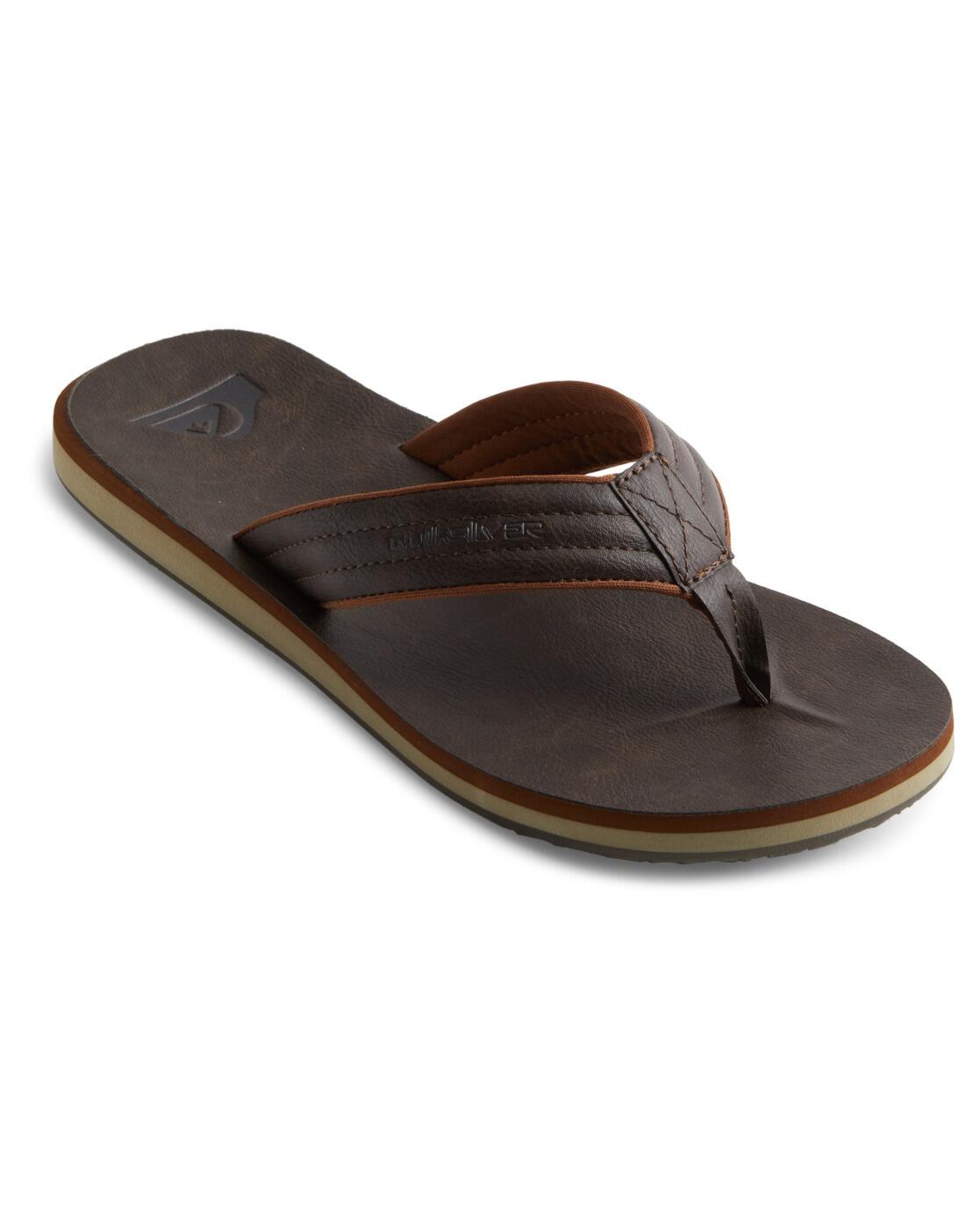 Quiksilver Sandalen CARVER NUBUCK Braun Herren