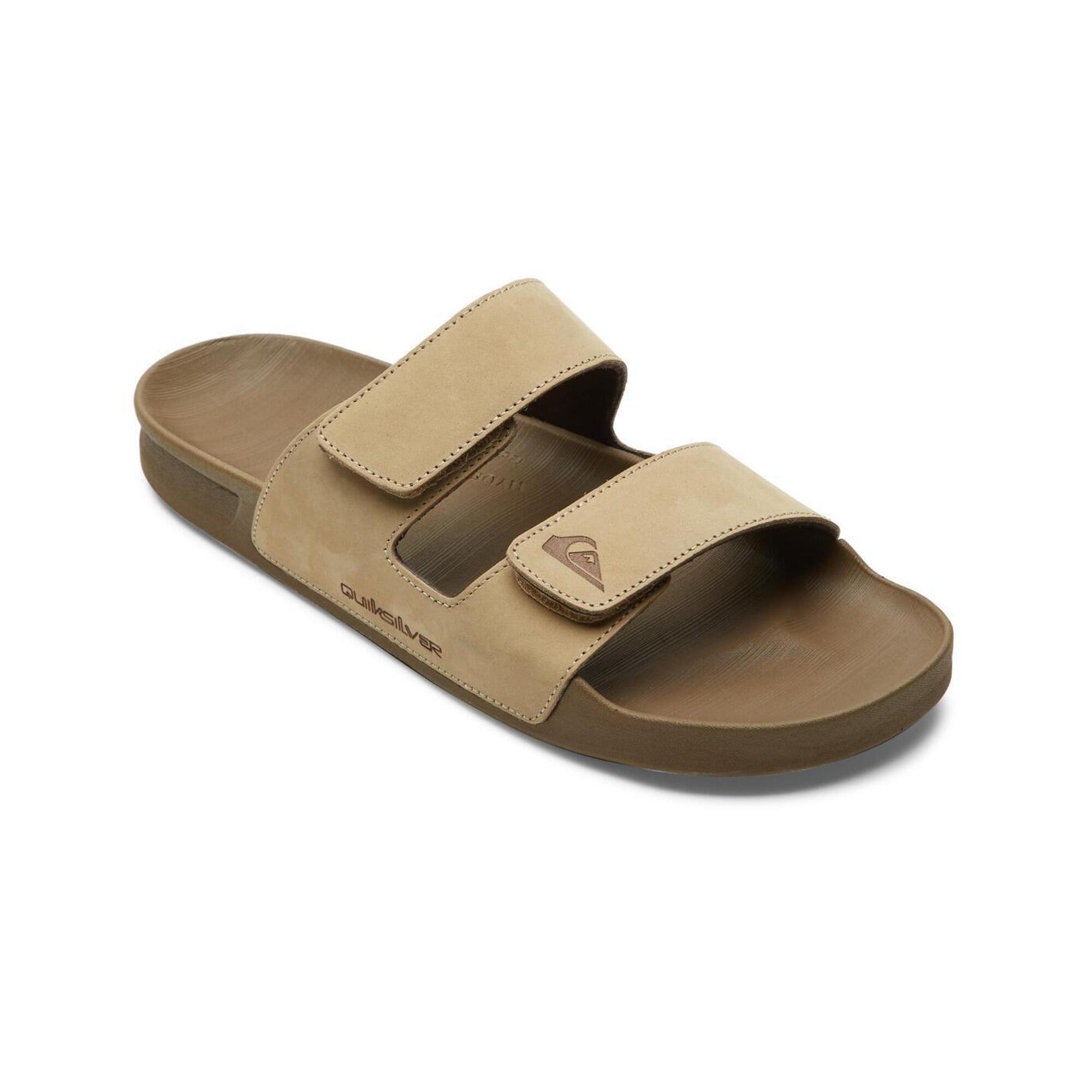 Sandały wsuwane dla Mężczyzn RIVI LEATHER Beżowy