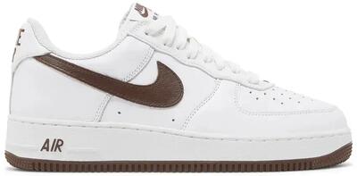Scarpe - lifestyle - unisex - pelle - air force 1 low - bianco/cioccolato
