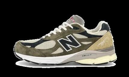 Zapatillas - Running - 990 v3 Made in USA - Verde/Crema