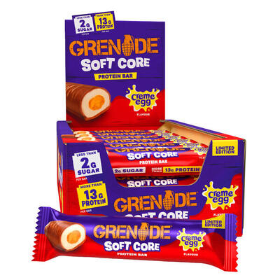 Grenade soft core protein bar (18x45g) cadbury creme egg - repen - eiwit repen