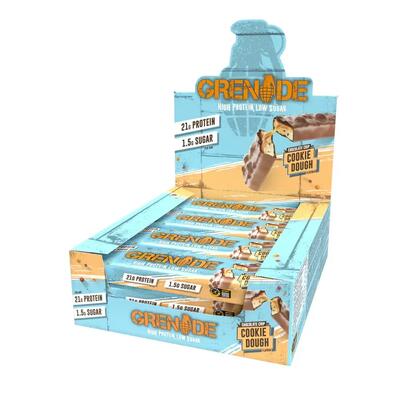 Grenade protein bar (12x60g) choc chip salted caramel - repen - eiwit repen
