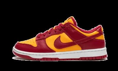 Scarpe - lifestyle - unisex - basse in pelle - dunk low - midas gold/tough red