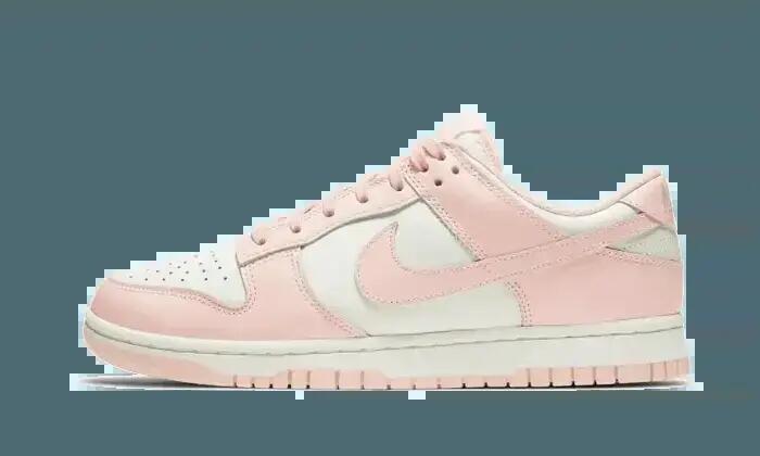 Scarpe lifestyle - tomaia in pelle - dunk low - orange pearl 1/4