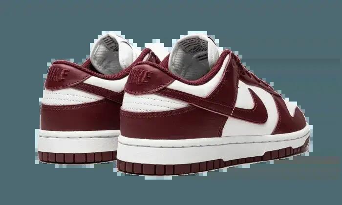 Scarpe - Lifestyle - Uomo - Pelle, basse Dunk Low - bordeaux/bianco 3/4
